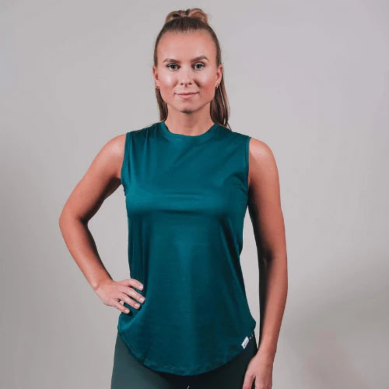 Eco Tank Top – Petrol S