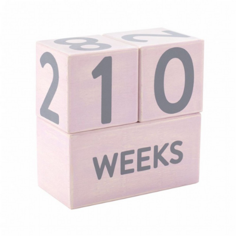 Wooden Age Blocks – Pink