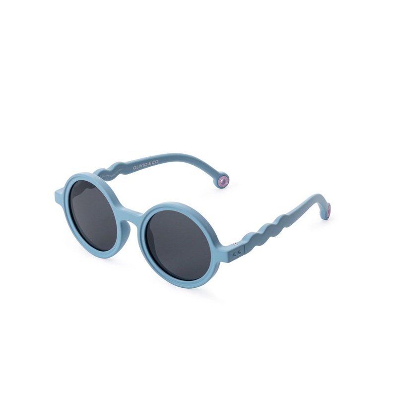 Baby Round Sunglasses Reef Blue