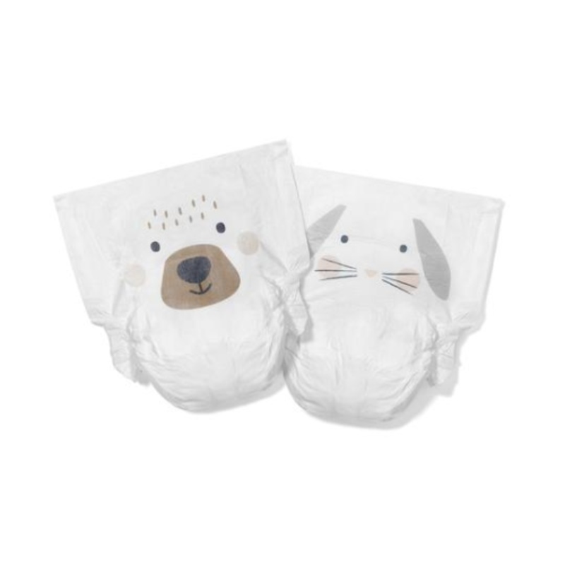 Eco Nappies, Size 3 Rabbit & Bear 6-10kg Pack (40)