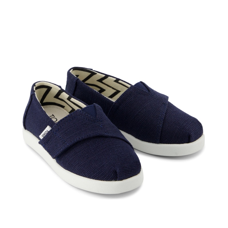 Classic Toddler Alpargata – Navy Heritage Canvas 19.5