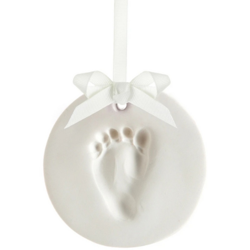 Babyprints Hanging Keepsake – White