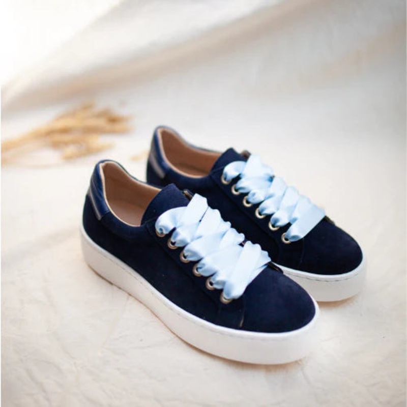 The Navy Tennis Sneakers 36