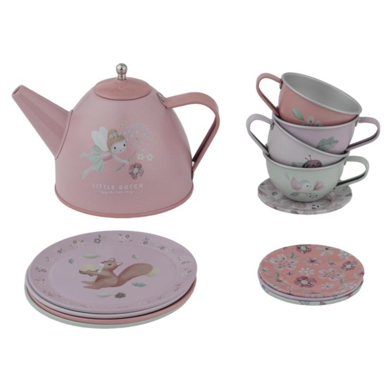13-Piece Tea Set – Fairy Garden