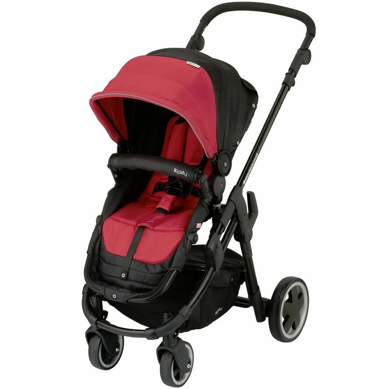 Kiddy Click’n Move 3 Stroller – Cranberry