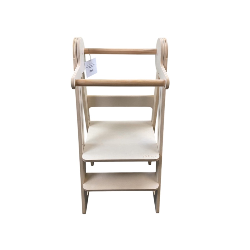 Piccalio Foldable Toddler Tower, Natural
