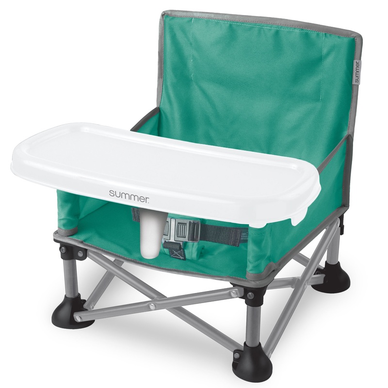 Pop ‘N Sit Portable Booster (Teal & Grey)