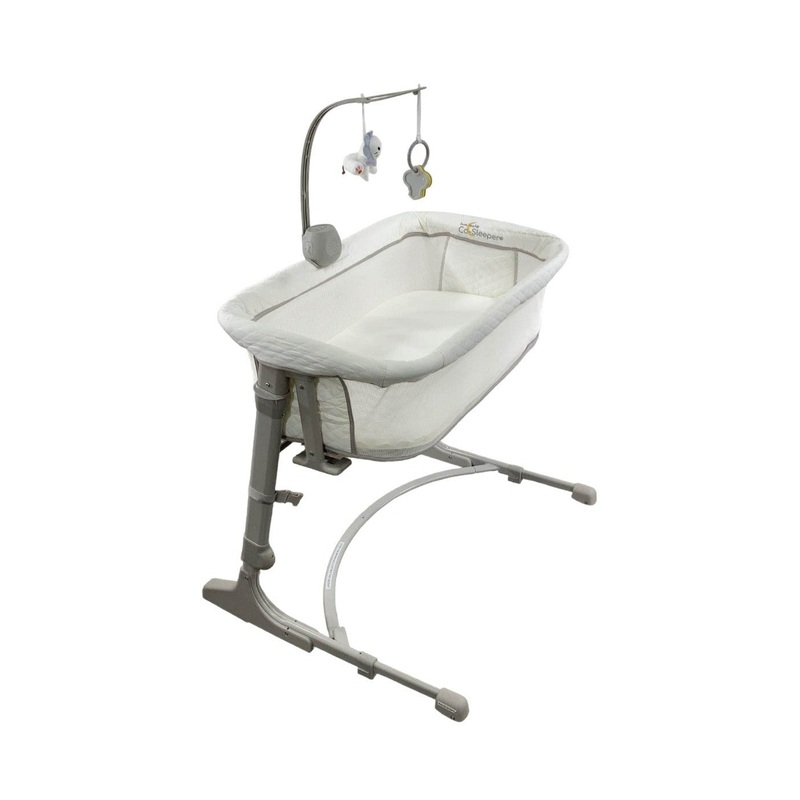 Arm’s Reach Versatile Co-Sleeper, White/Grey