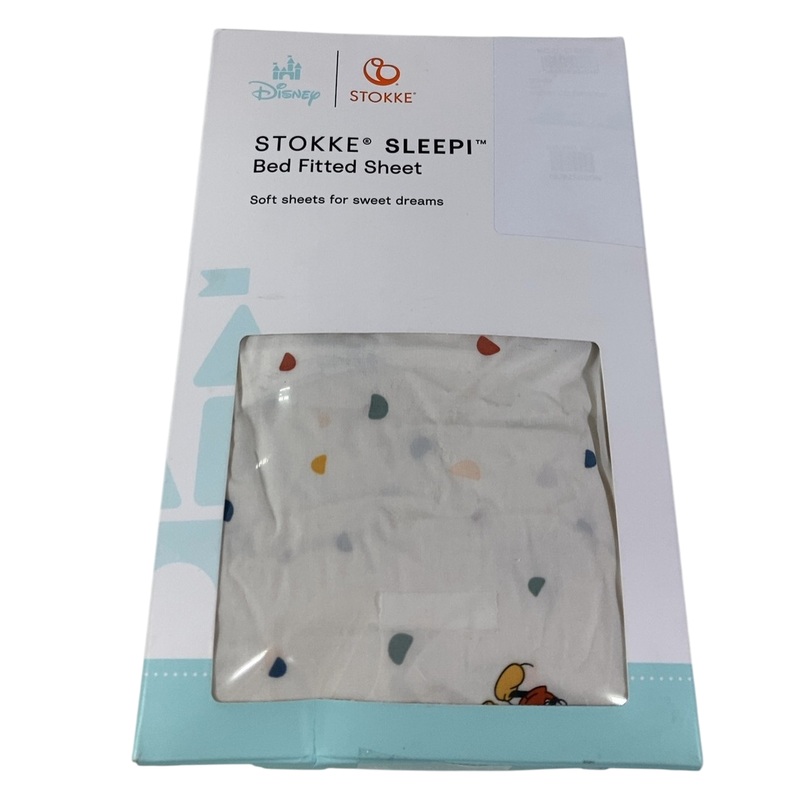 Stokke Sleepi Fitted Sheet, Mickey Celebration, V3