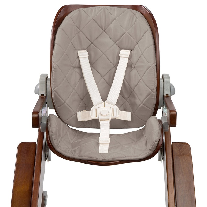Summer Infant Bentwood High Chair Seat Set – Gray