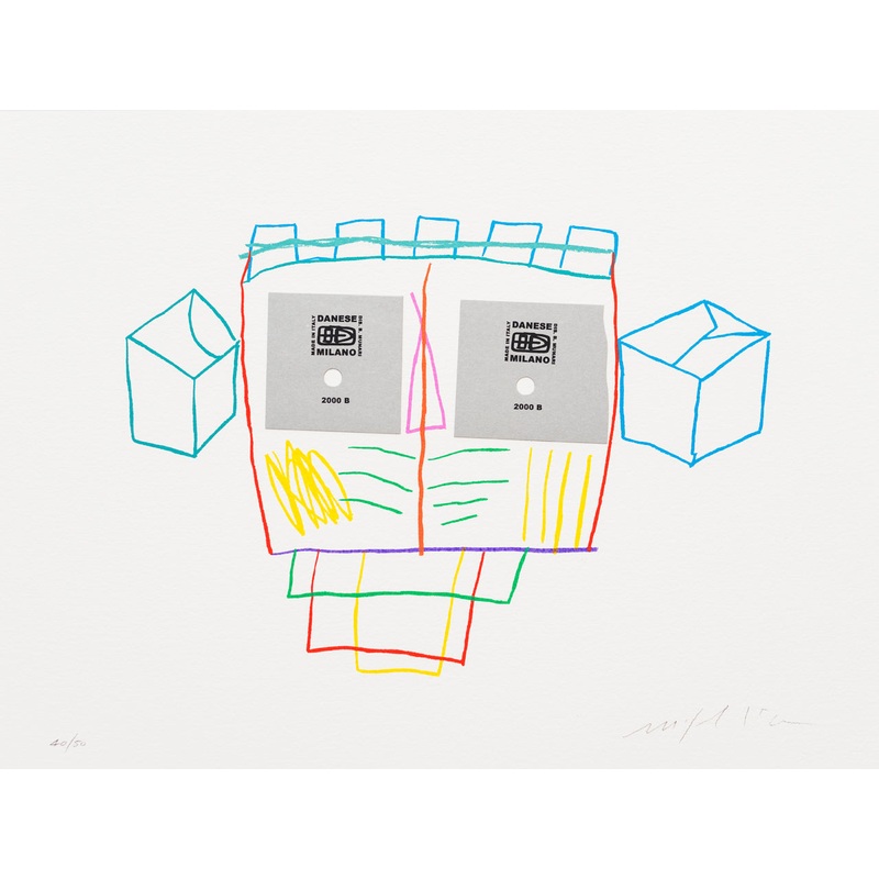 Art Edition Screenprint – i Volti Sei