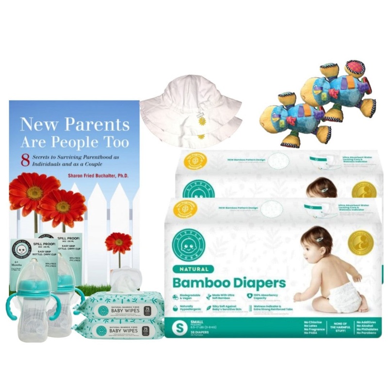 Baby Shower Bundle Twins Version- Diaper Size Small