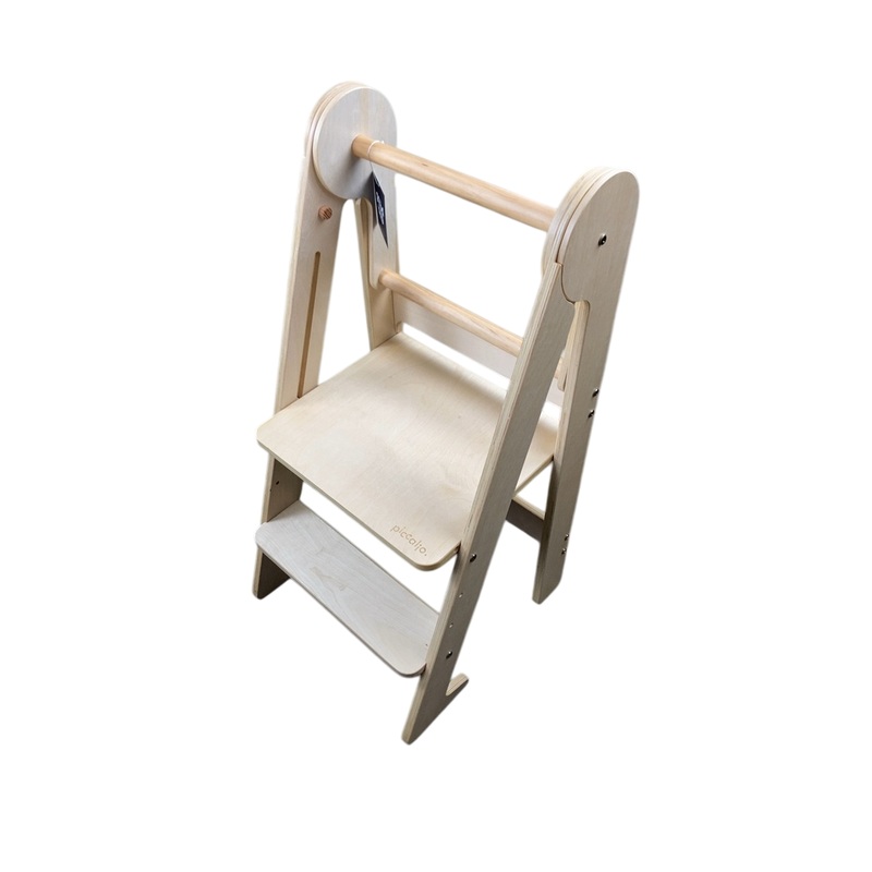 Piccalio Mini Chef Foldable Helper Tower, Natural