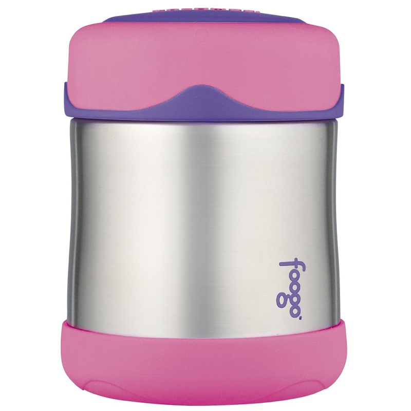 Thermos Foogo Leak-Proof Stainless Steel Food Jar – 10 Ounce – Pink