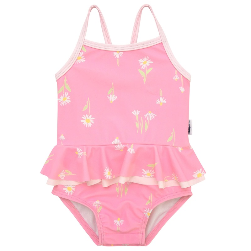 Baby Girls UPF 50+ Daisies One-Piece Swimsuit