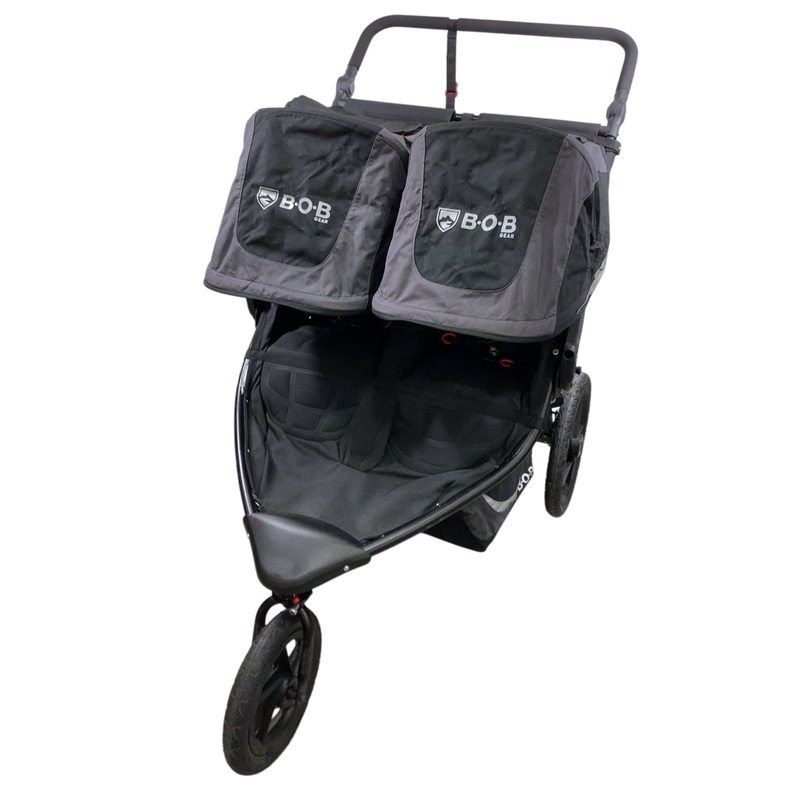 BOB Revolution Flex 3.0 Duallie Stroller, 2024, Graphite Black