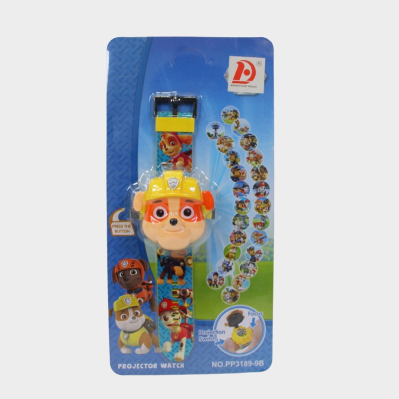 Paw Patrol Projection Watch  Colorful Strap
