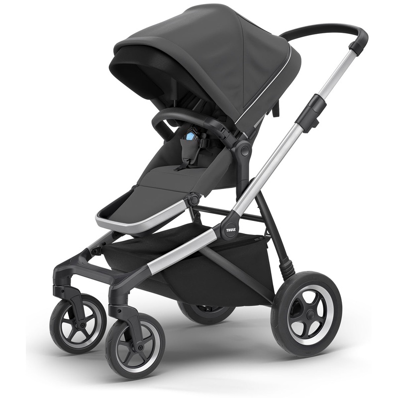 Thule Sleek Single-to-Double Stroller – Shadow Grey