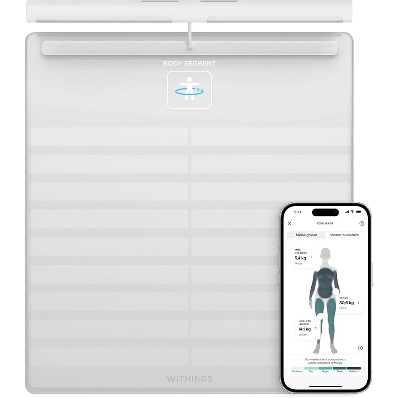 WITHINGS Body Scan Smart Scale – White