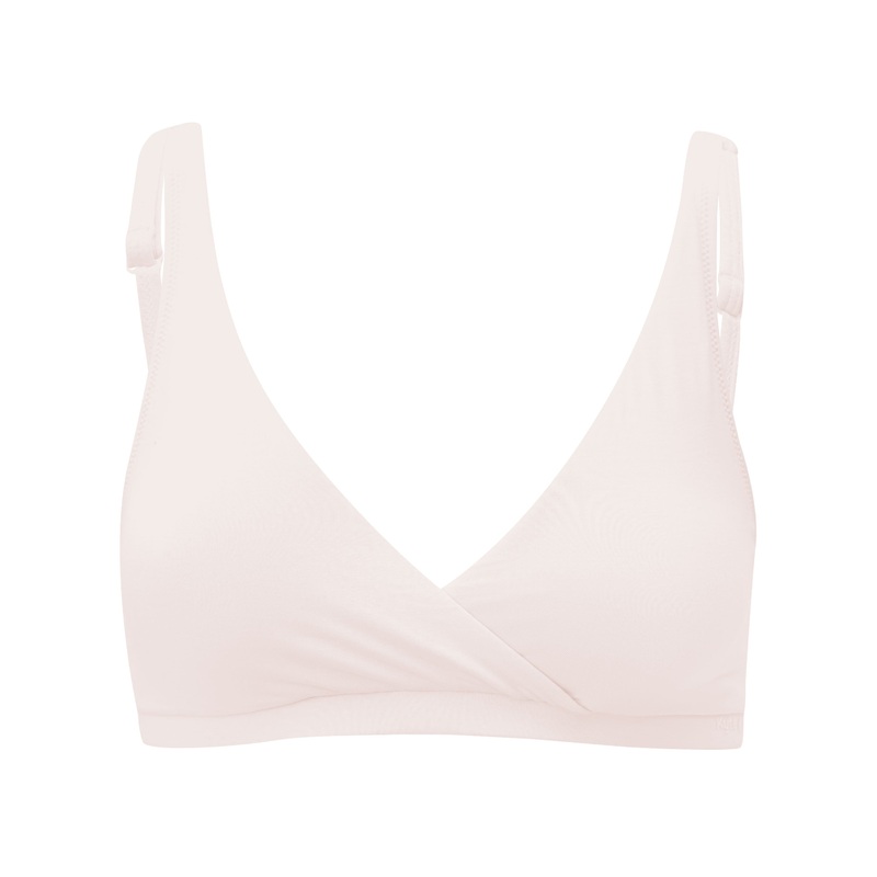 Women’s Cross Front Bralette in Blonde