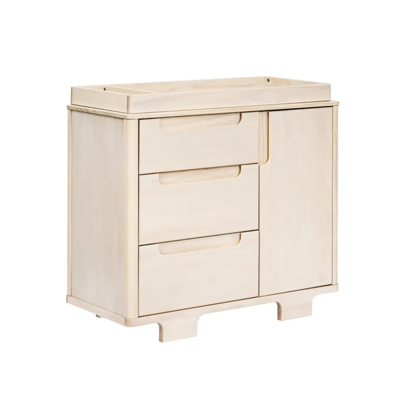 Yuzu 3-Drawer Changer Dresser – Washed Natural