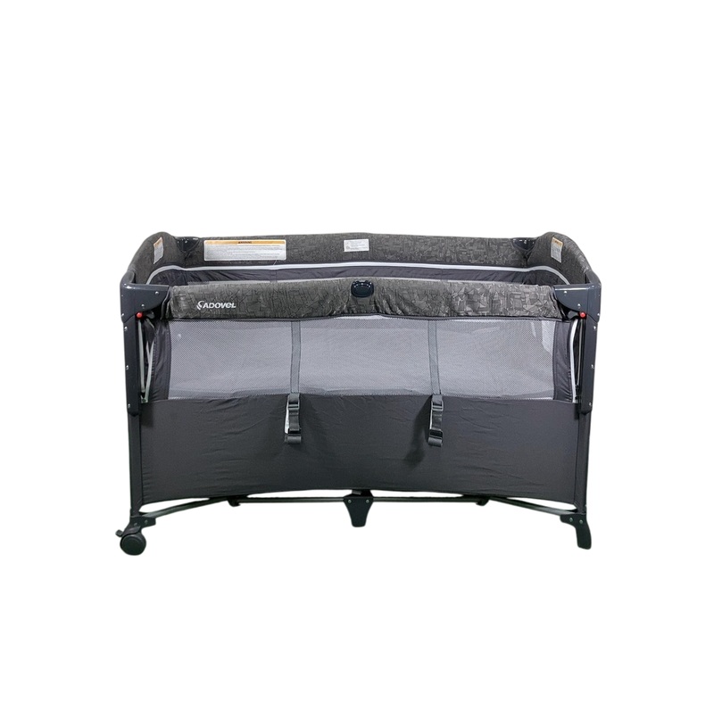 Adovel Baby Bassinet Bedside Crib, Grey