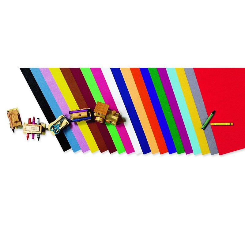 Assorted Color Poster Board (25 sheets)