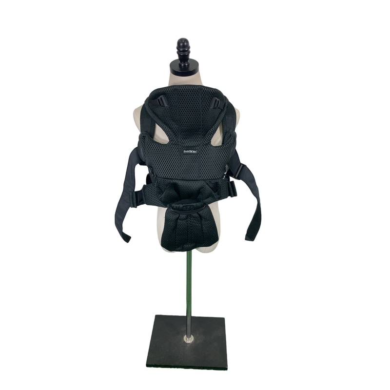 BabyBjorn Baby Carrier Free 3D Mesh, Black