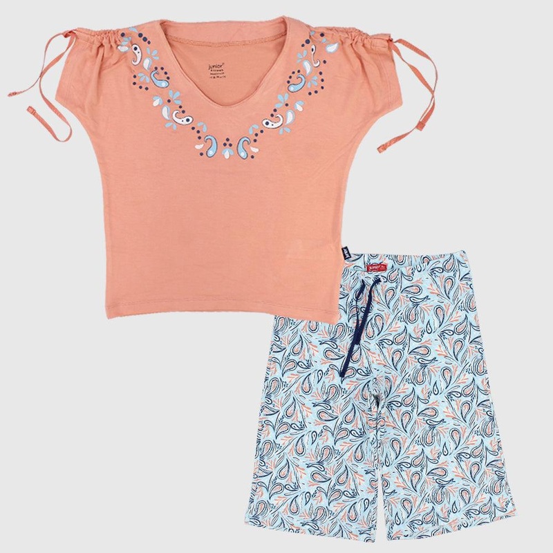 Cute Short-Sleeved Pajama