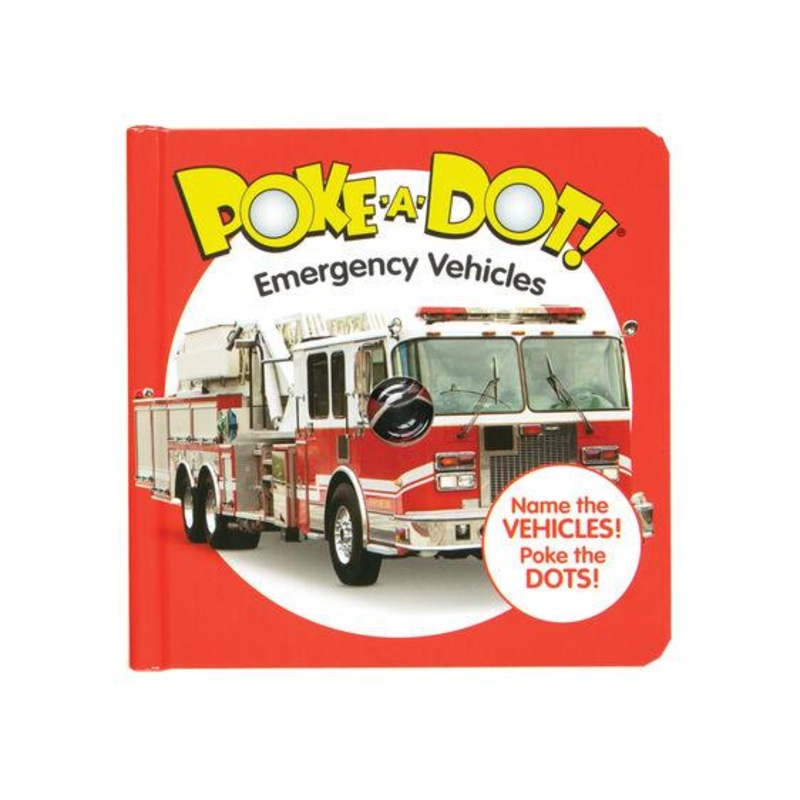 Melissa & Doug Poke-A-Dot Emergency Vehicles