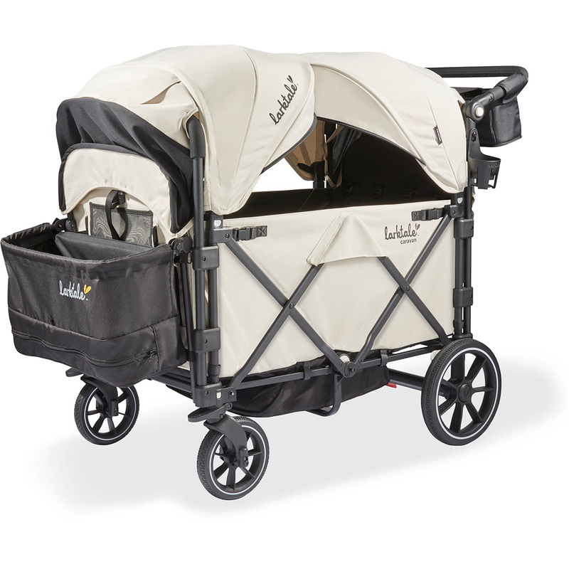 Larktale Caravan Quad (4 Seater) Stroller Wagon – Newport Taupe