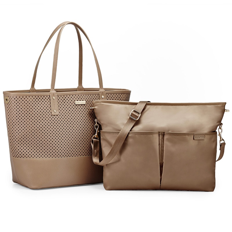 Skip Hop Duet 2-in-1 Tote Diaper Bag – Taupe
