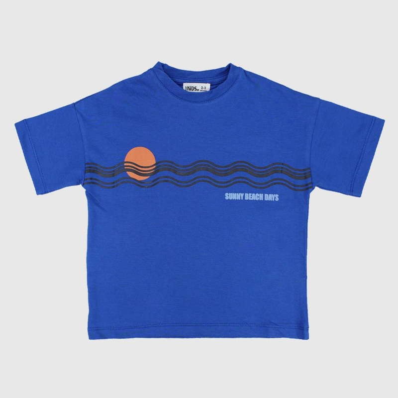 “Sunny Beach Rays” Short-Sleeved T-Shirt