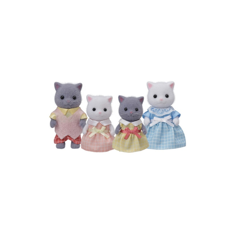 Calico Critters Persian Cat Family