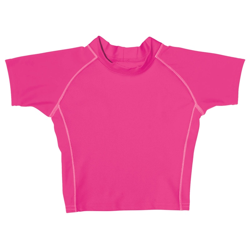 iPlay Short Sleeve Rashguard – Hot Pink – 3T (3yr)