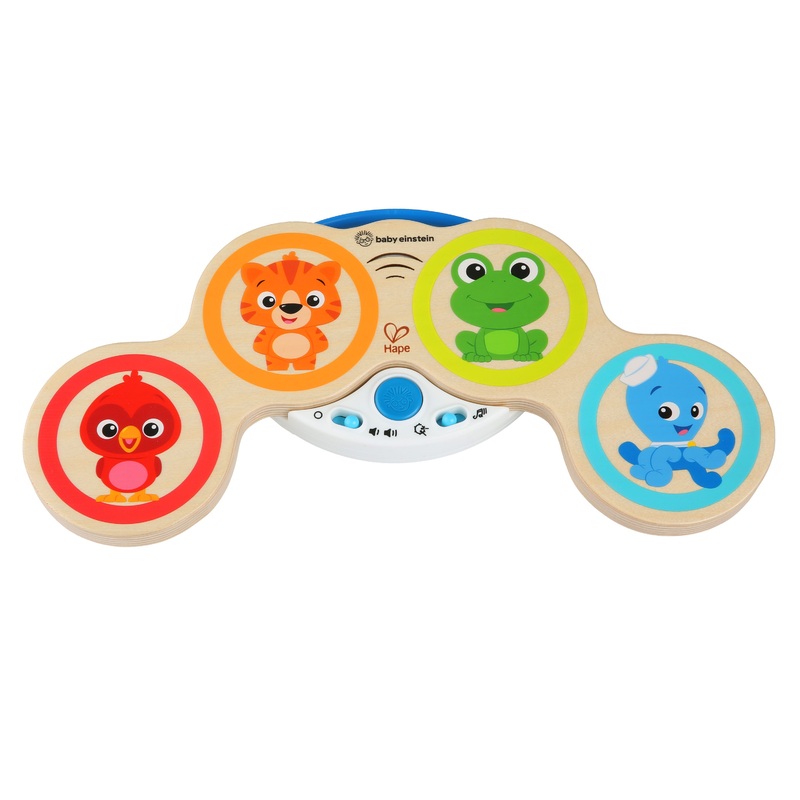 Baby Einstein Magic Touch Drums Wooden Musical Baby & Toddler Toy