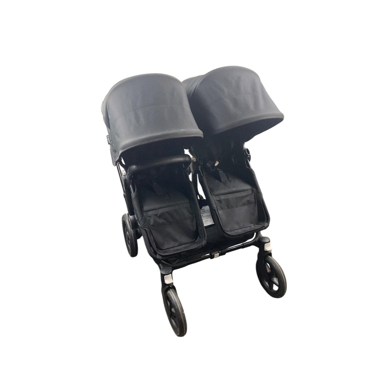 Bugaboo Donkey 5 Duo Stroller, 2021, Black, Midnight Black, Midnight Black