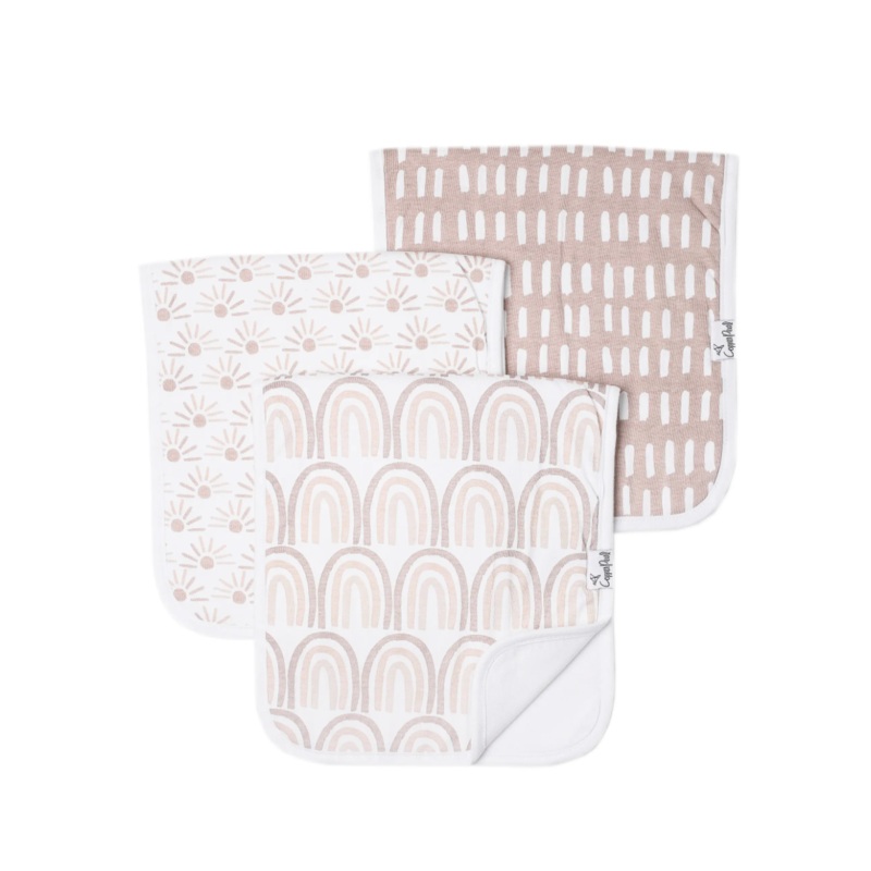 Burp Cloth Set (3 Pack) – Bliss