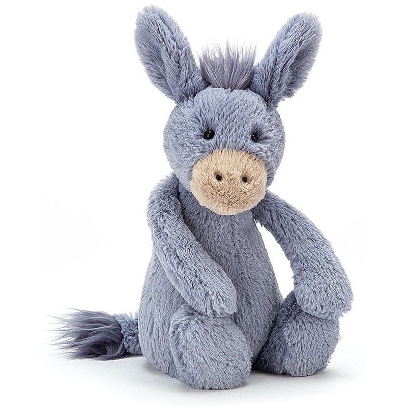 Jellycat Bashful Donkey, 12″