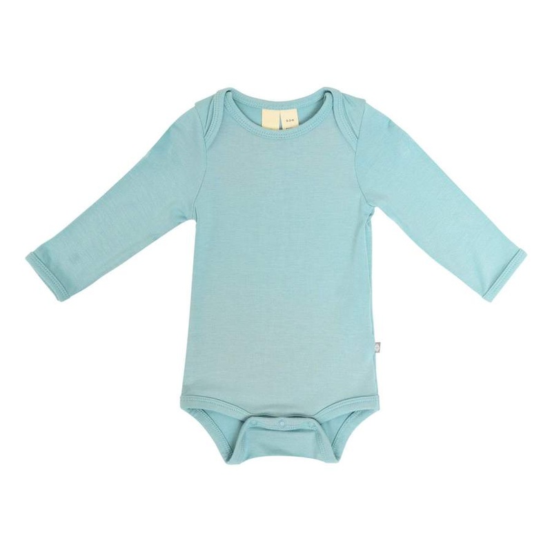 Kyte Baby Long Sleeve Bodysuit – Seafoam (0-3 months)
