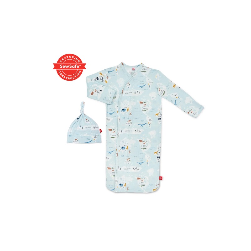 Magnetic Me Sea The World Modal Magnetic Sack & Gown Set