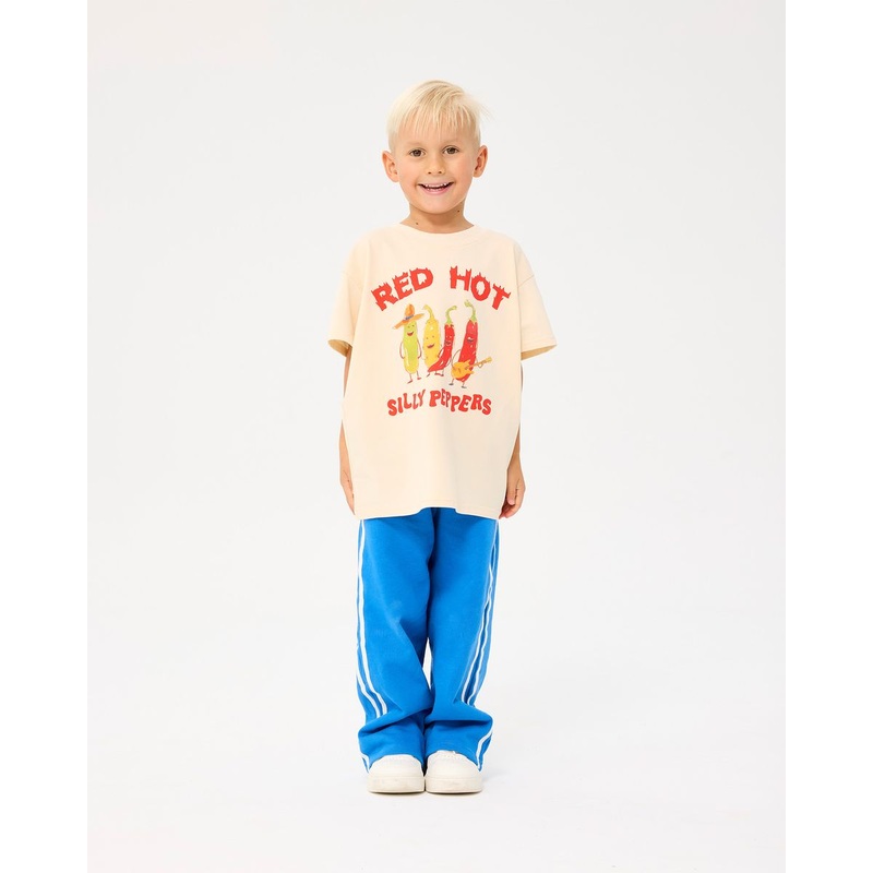 Silly Peppers Short Sleeve T-Shirt – Ecru