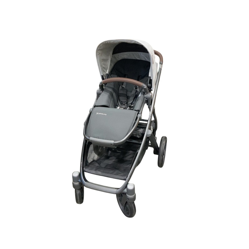 UPPAbaby Vista V3 Stroller, 2024, Savannah (Pearl Gray Jacquard)