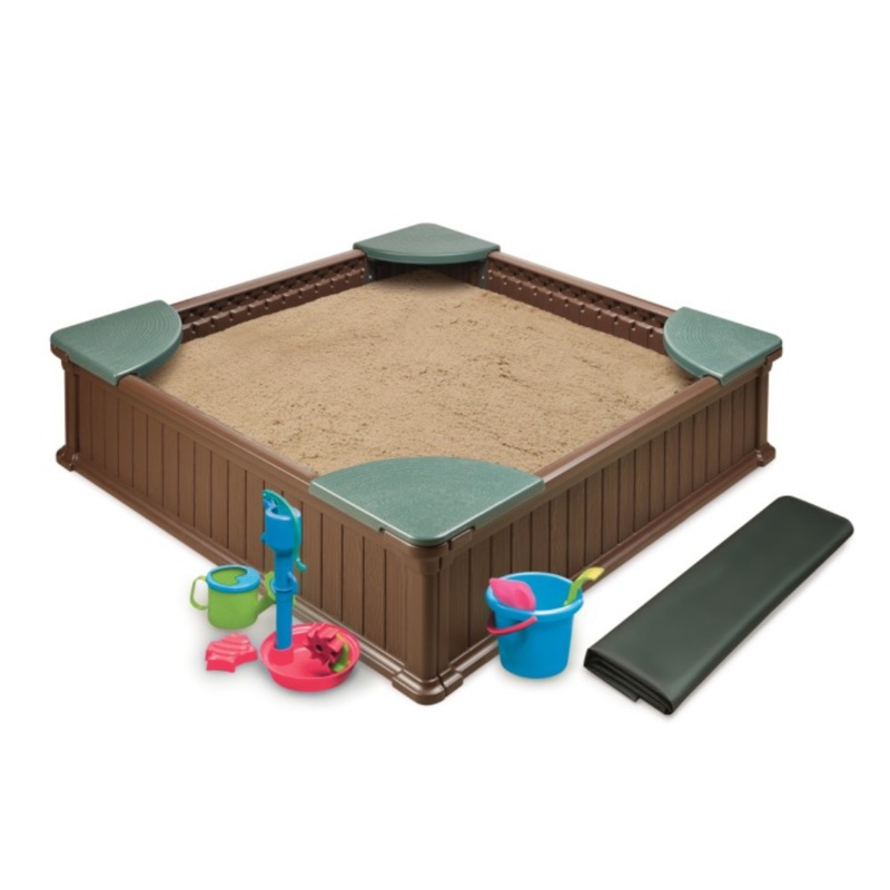 Woodland 2-in-1 Sandbox and Garden Planter