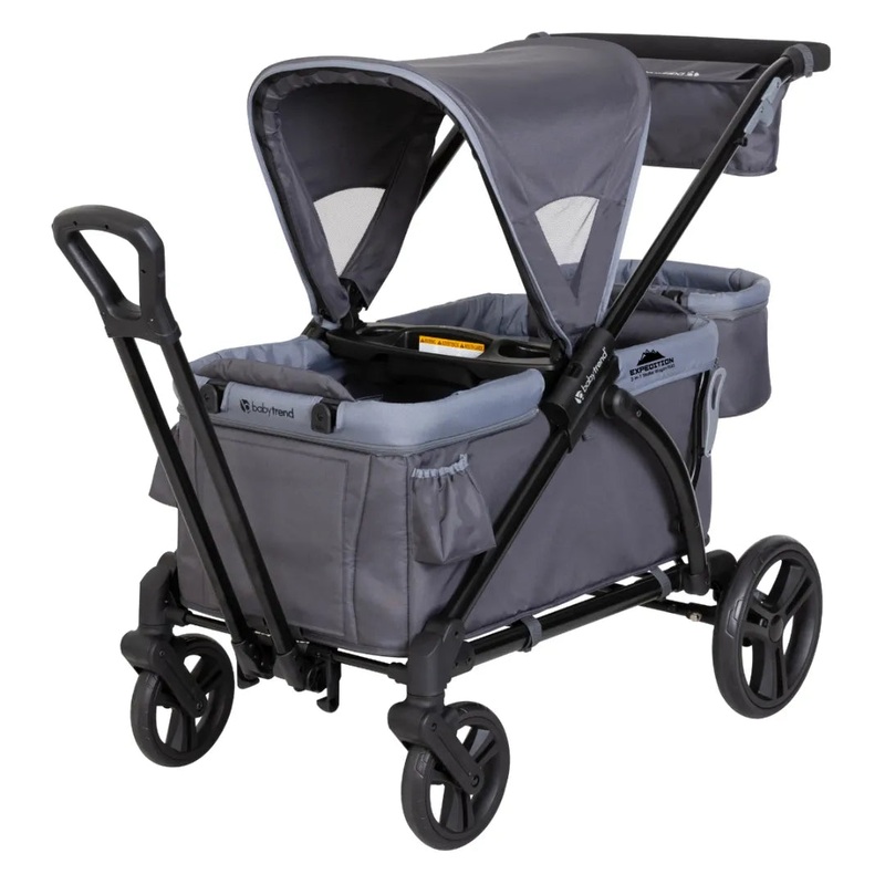 Expedition 2-in-1 Stroller Wagon Plus – Ultra Gray