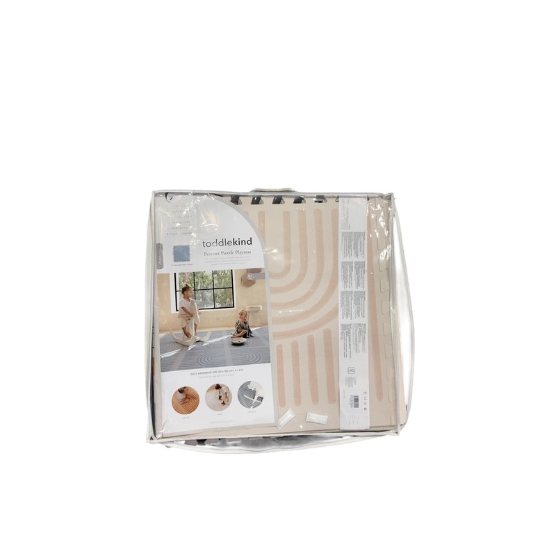 Toddlekind Prettier Puzzle Playmat Standard, Linear, Linen