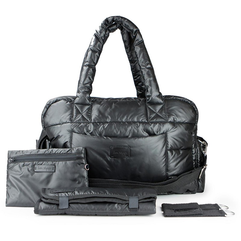 7 A.M. Soho Diaper Bag – Black
