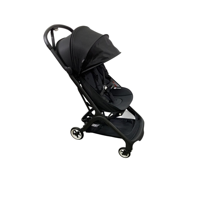 Bugaboo Butterfly Stroller, 2024, Black, Midnight Black, Midnight Black