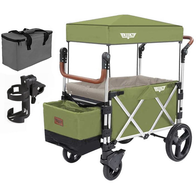 Keenz 7S Stroller Wagon – Green