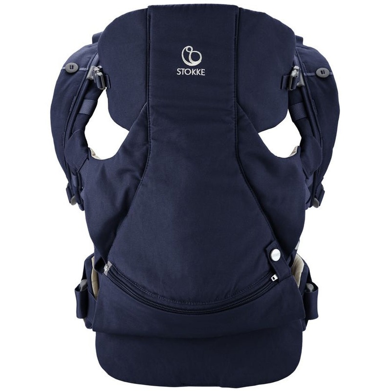 Stokke MyCarrier Front-Only Infant Carrier – Deep Blue